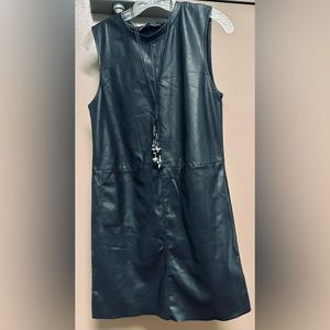 Pleather black dress Zara brand. Size small.